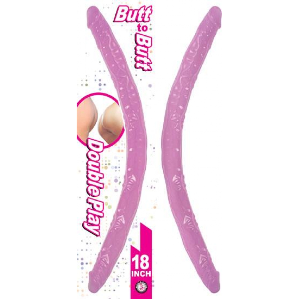 Butt To Butt Double Play - Pink Dildo