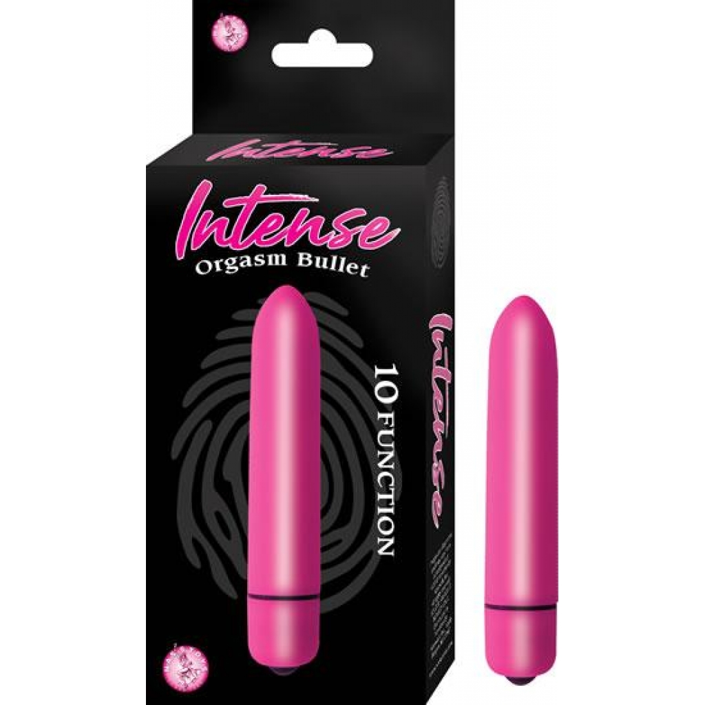 Intense Orgasm Bullet Vibrator - Pink