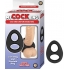 My Cockring Cock & Scrotum Double Ring - Black