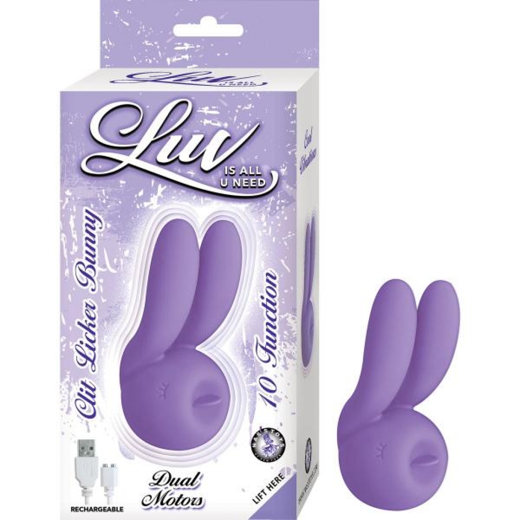 Luv Clit Licker Bunny Vibrator - Ultimate Pleasure Experience