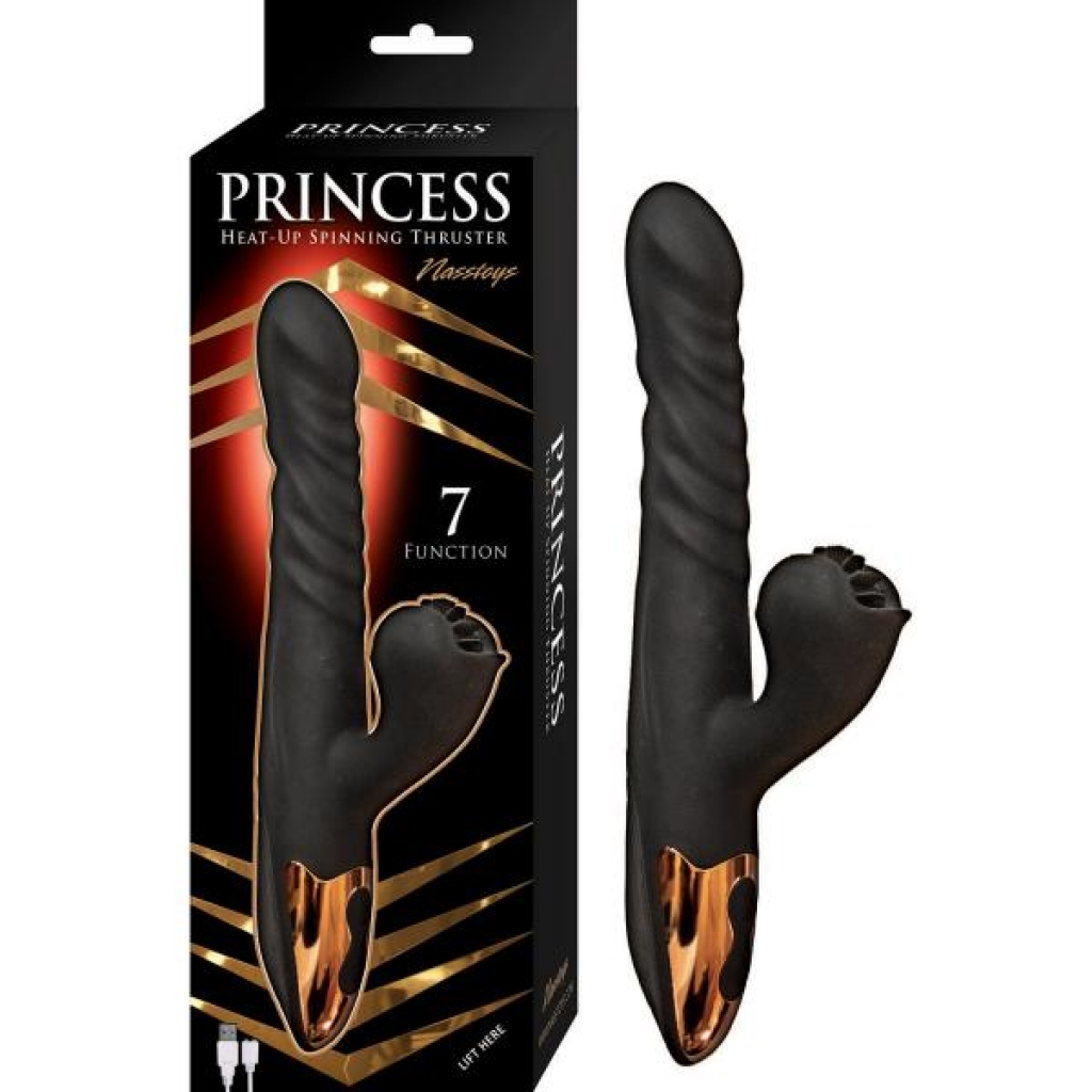 Princess Heat-Up Spinning Thruster Rabbit Vibrator