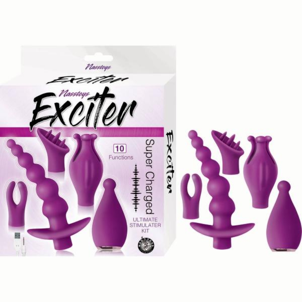 Exciter Ultimate Stimulator Kit - Purple