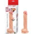 Hero 10-Inch Straight Cock - White Light Skin Tone