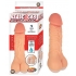 Realistic 9-Inch Self-Lubricating 3-in-1 Masturbator - In Light Skin Tone