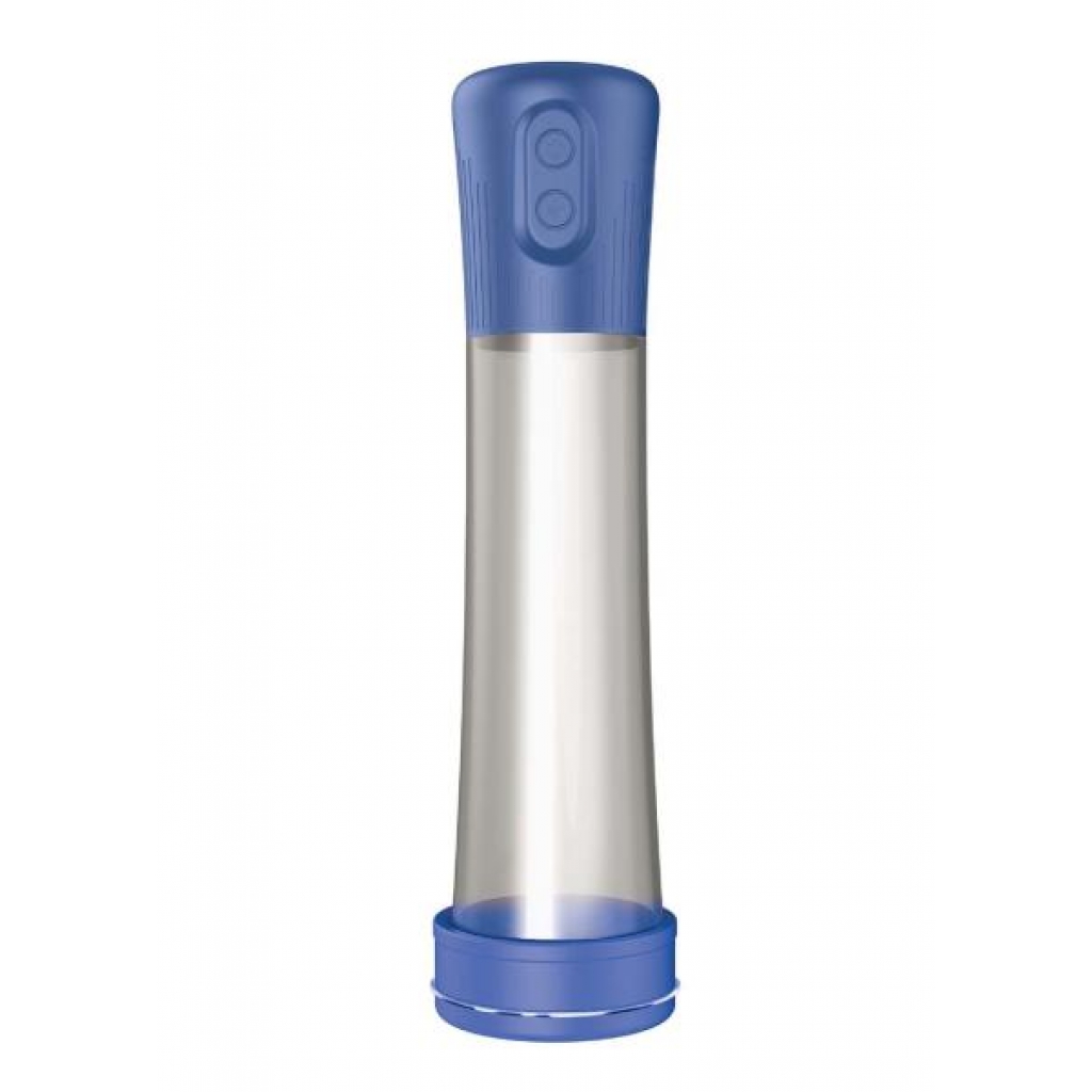 H2O Blue Penis Pump - Rechargeable for Better Performance