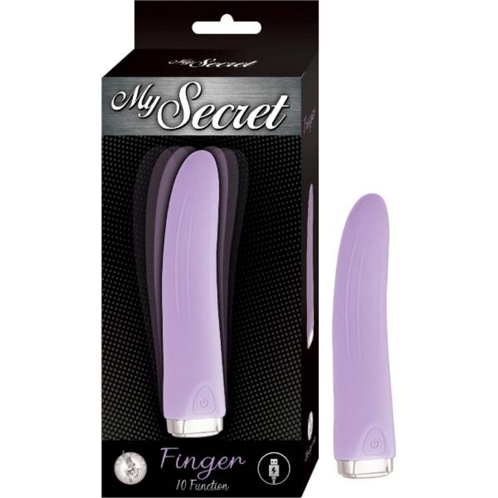 My Secret Finger - Purple Vibrator