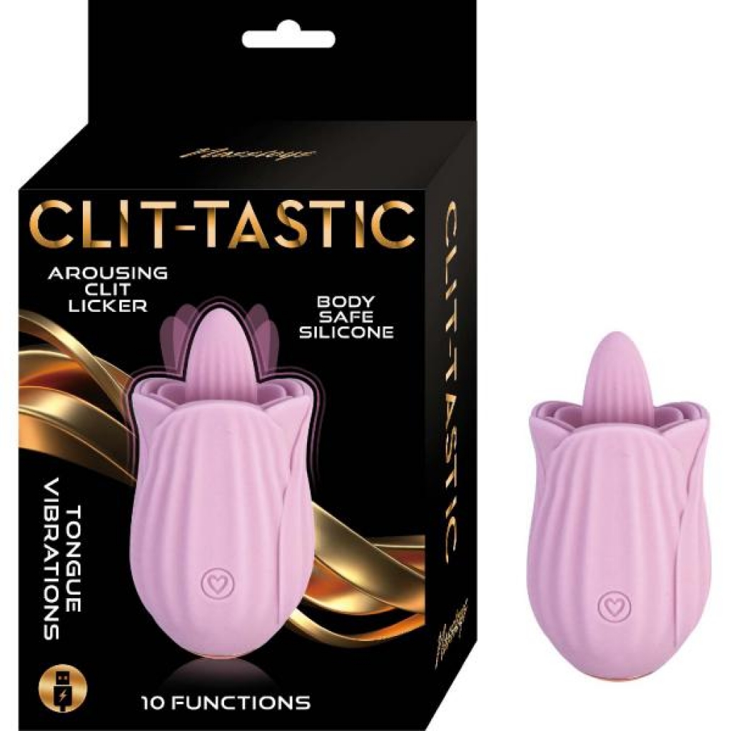 Clit-Tastic Arousing Clit Licker – Pink