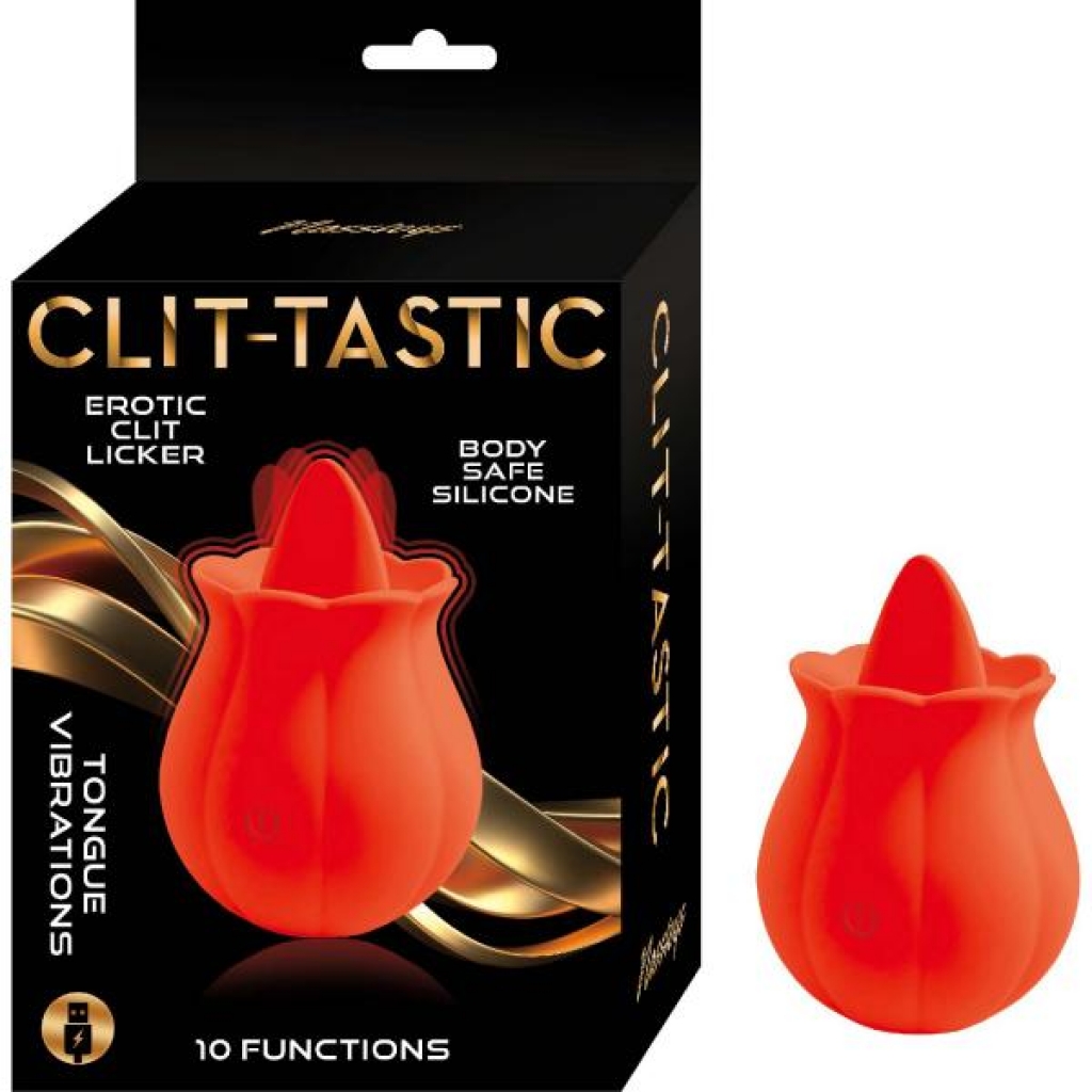 Clit-tastic Erotic Clit Licker - Red