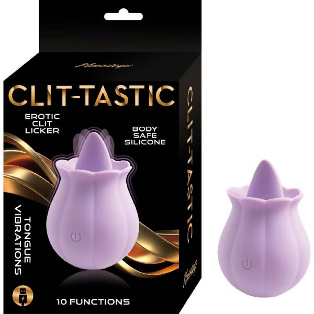 Clit-tastic Erotic Clit Licker - Lavender Purple Bliss