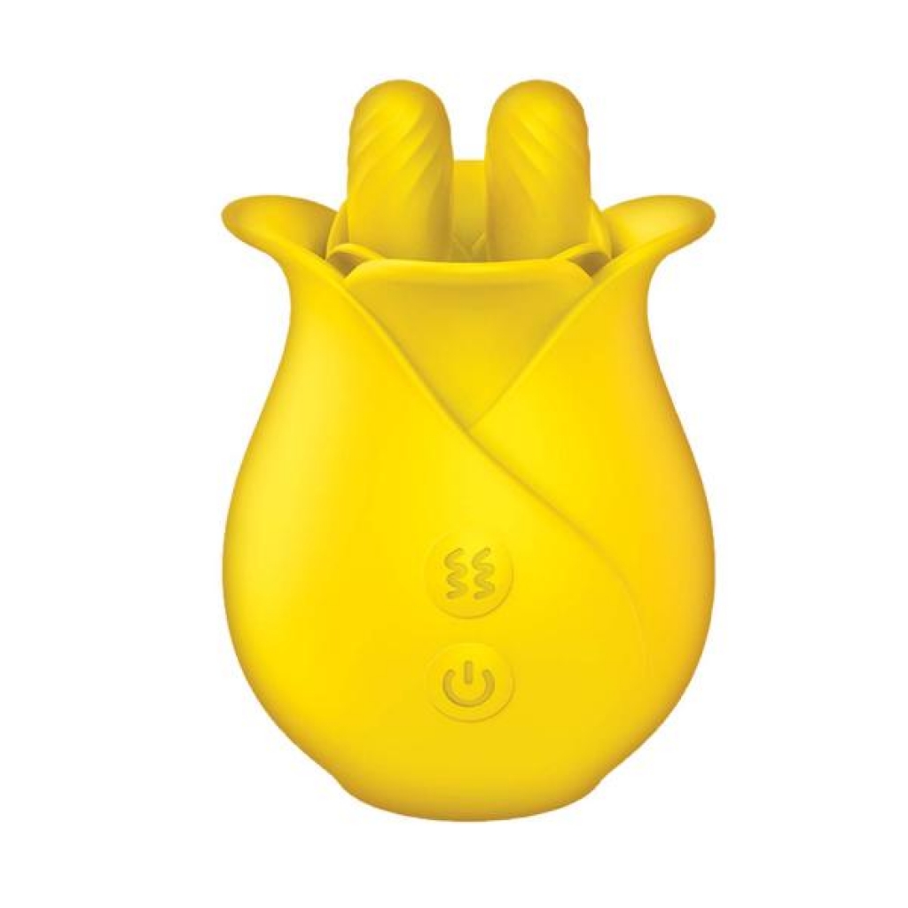 Clit-tastic Tulip Finger Massager Yellow