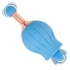 Clit-tastic Rose Bud Dual Massager - Blue