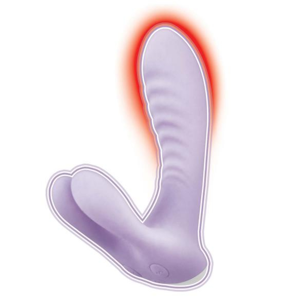 Goddess Heat-Up Bunny Massager Vibrator - Lavender