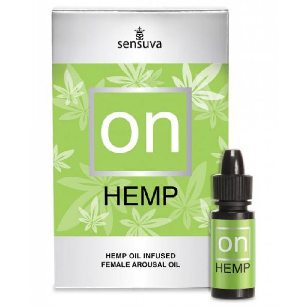 On For Her Hemp Infused Oil - Female Arousal in .17oz Bottle