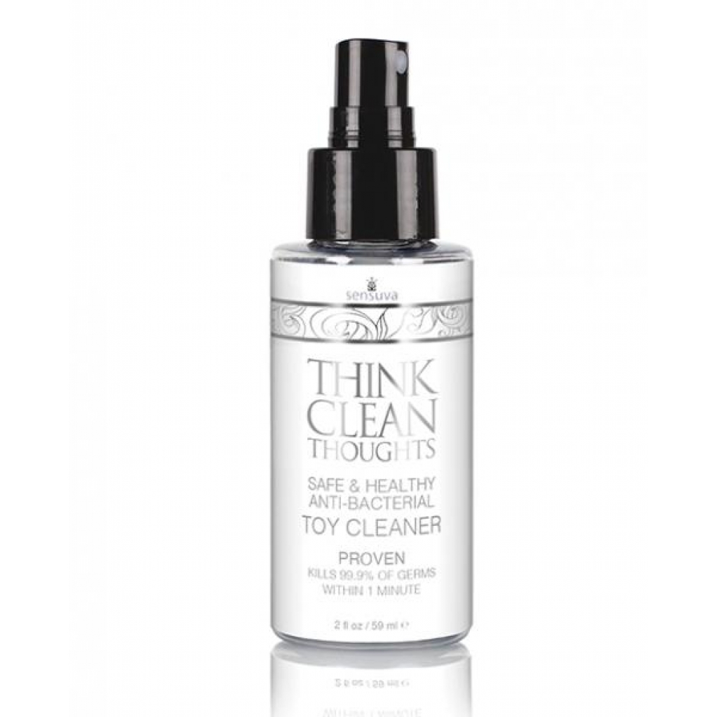 Think Clean Thoughts Toy Cleaner - 2 Fl Oz Clear