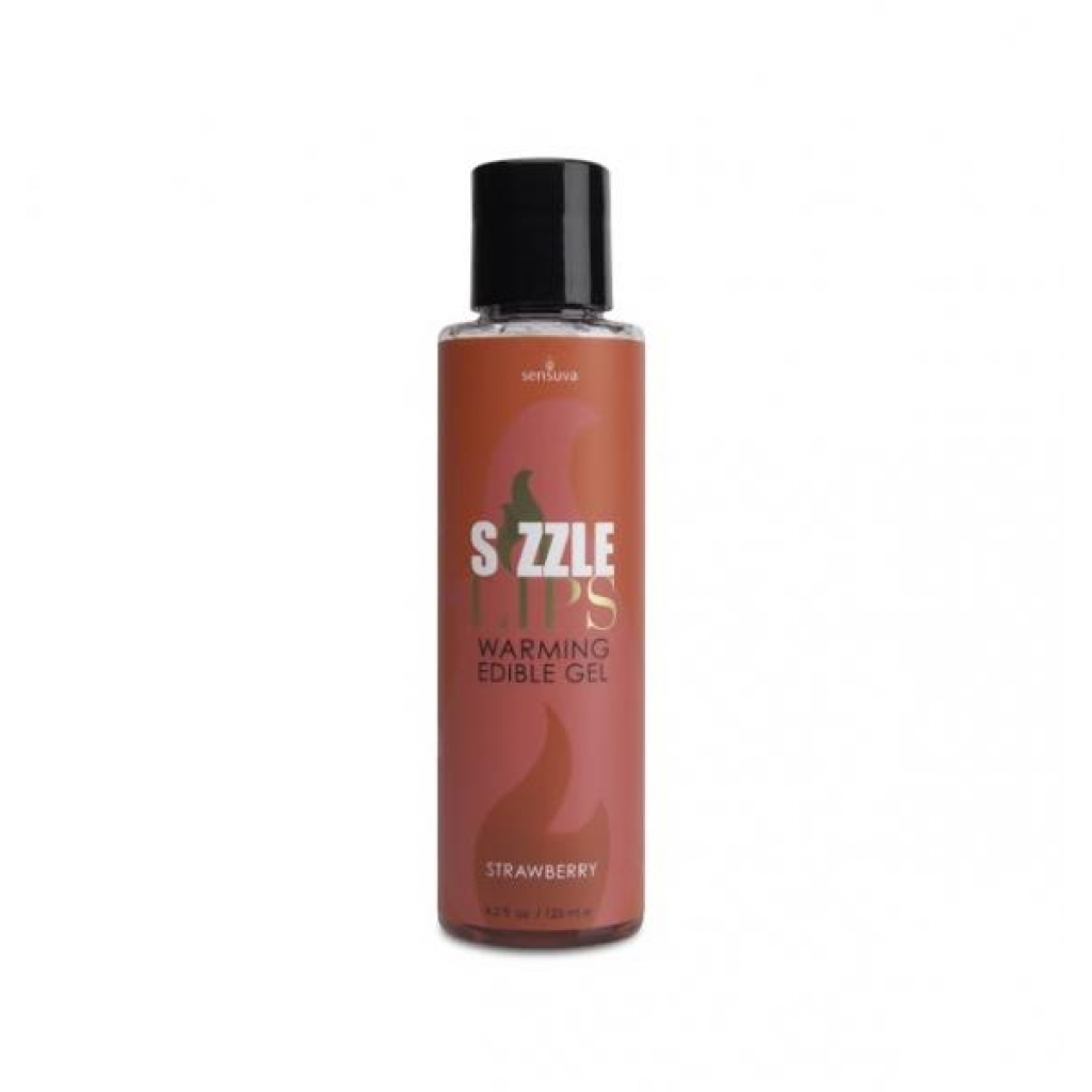 Sizzle Lips Warming Gel - Strawberry - 4.2 oz