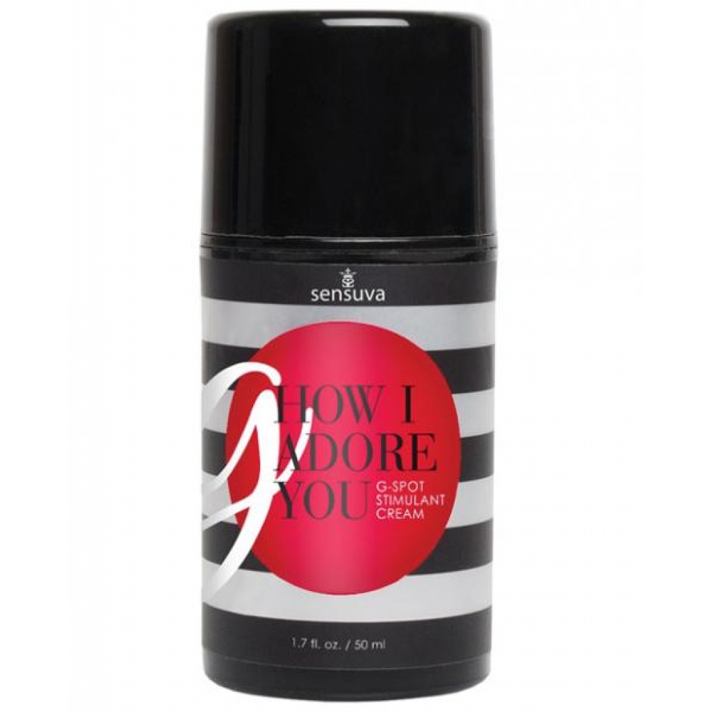 G How I Adore You Cream G-Spot Stimulator 1.7oz