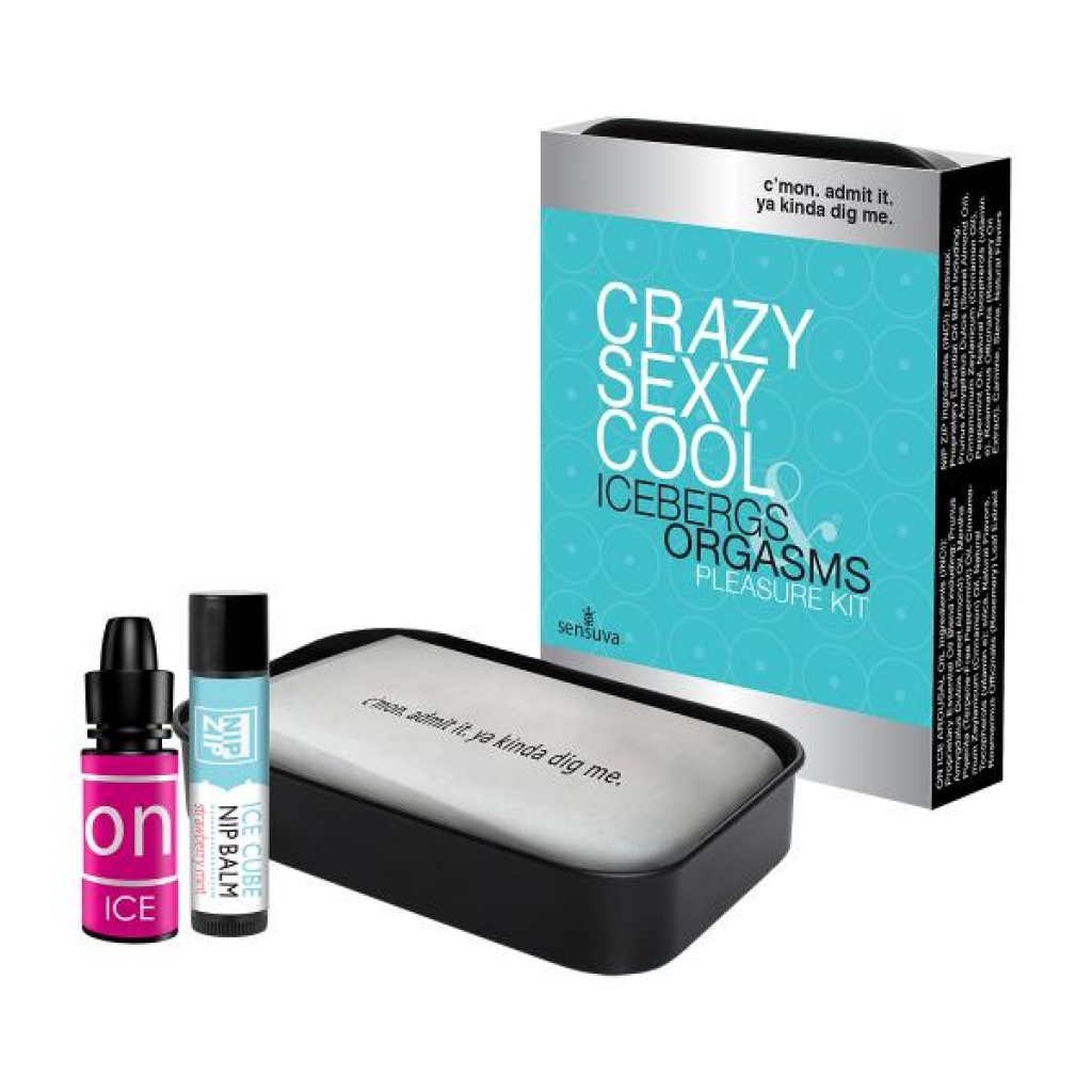 Crazy Sexy Cool Icebergs & Orgasms Pleasure Kit - Strawberry