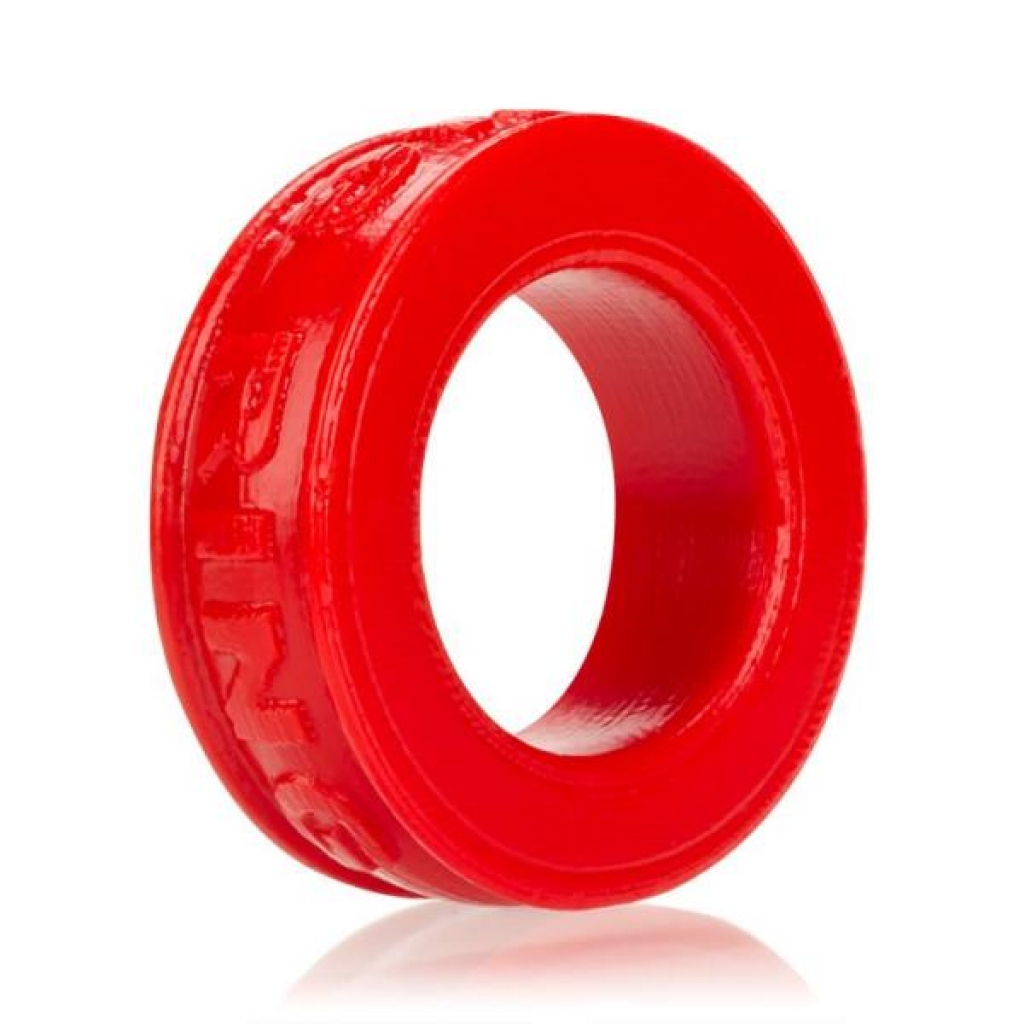 Oxballs Pig Ring Comfort Cock Ring - Red