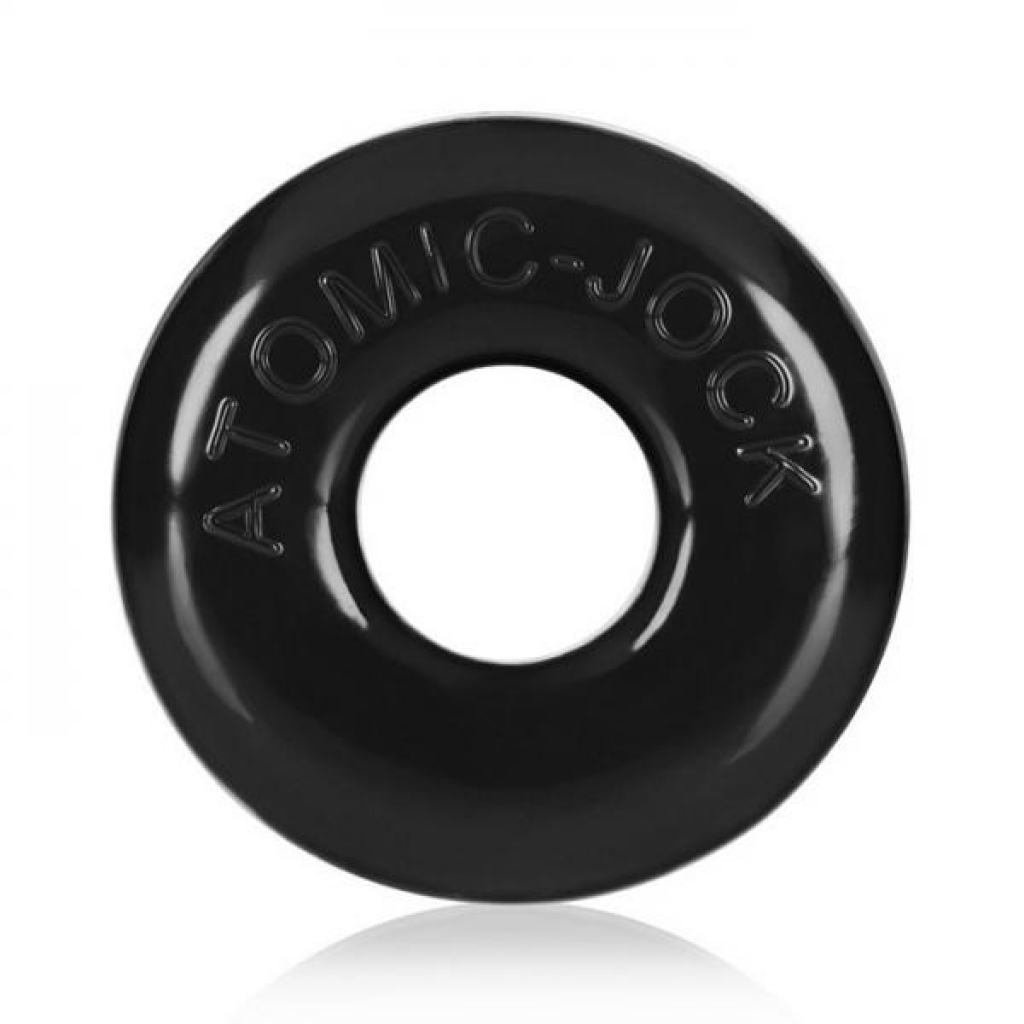 Ringer 3-Pack Do Nut Cock Rings - Black