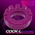 Cock-Lug Lugged Cockring - Plum