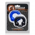 Oxballs Ultraballs Cock Ring 2 Pack - Black, Police Blue