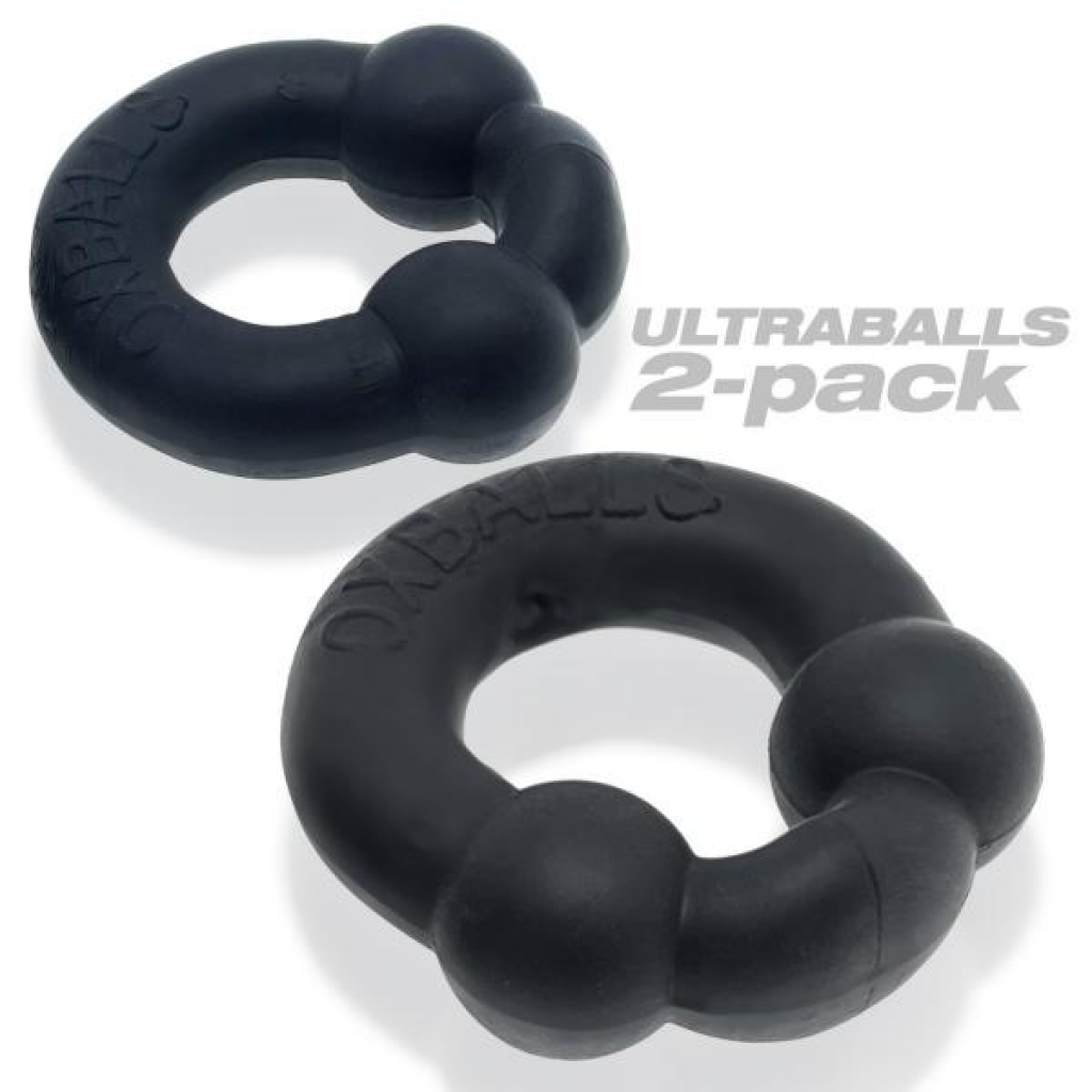 Ultraballs 2 Pack Cockring Night - Soft and Stretchy