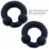 Ultraballs 2 Pack Cockring Night - Soft and Stretchy