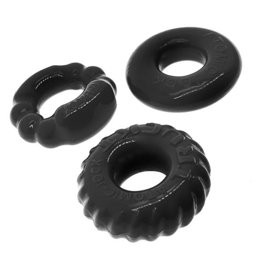 Bonemaker 3-Pack C-Ring Set - Black