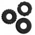 Bonemaker 3-Pack C-Ring Set - Black