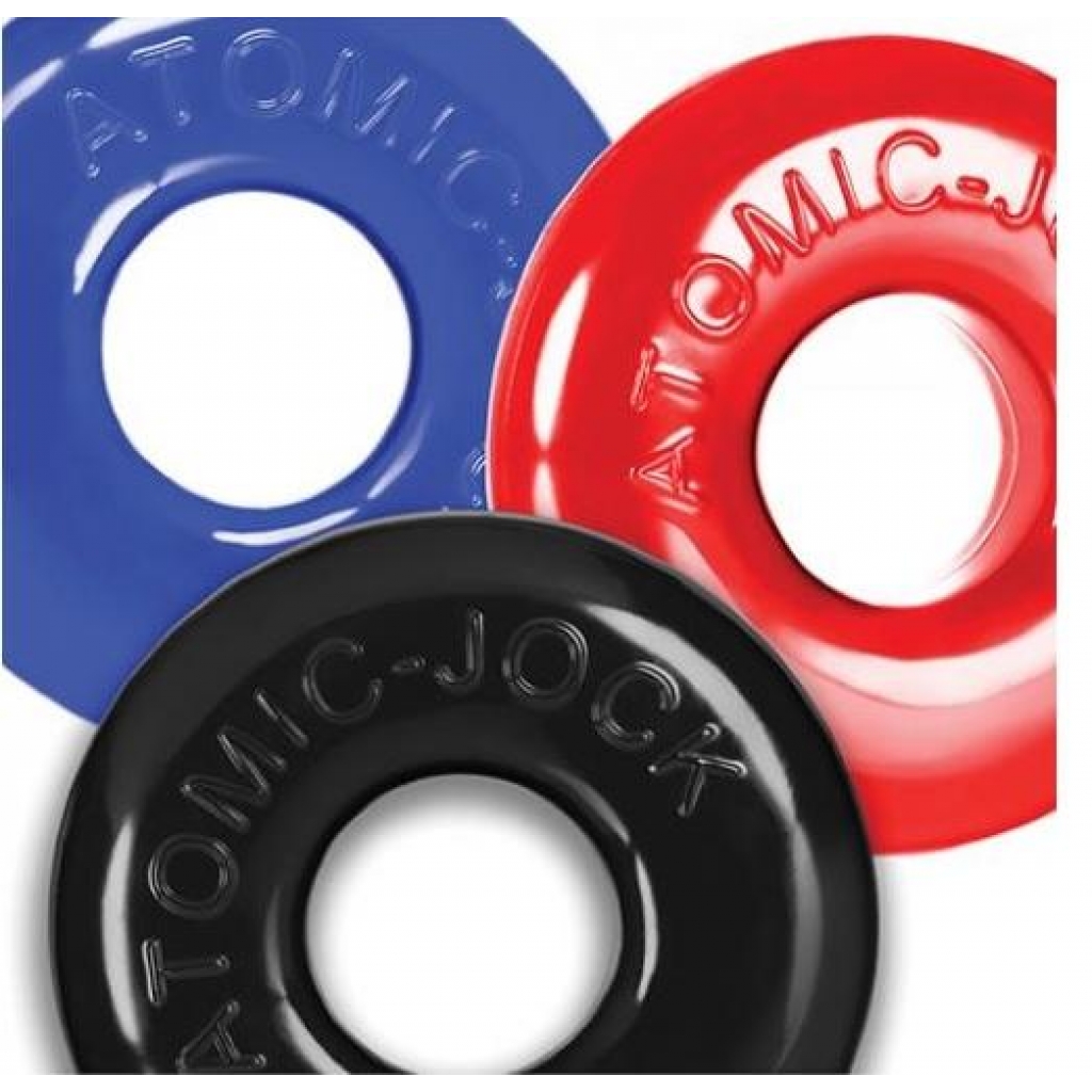 Oxballs Ringer Max 3 Pack Cockrings - Assorted Colors