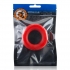 Cock-t Small Comfort Cockring in Atomic Jock/Oxballs Silicone Smoosh Red