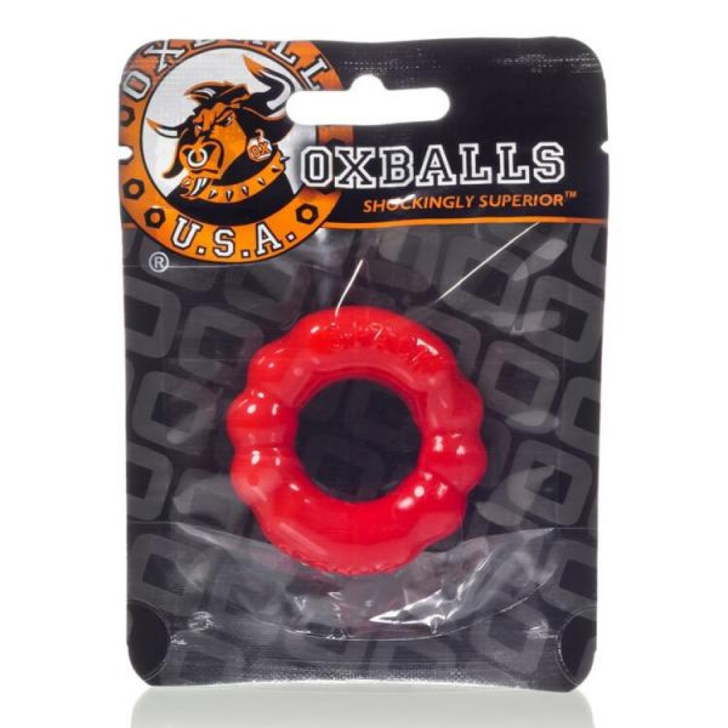 6 Pack Cock Rings - Red