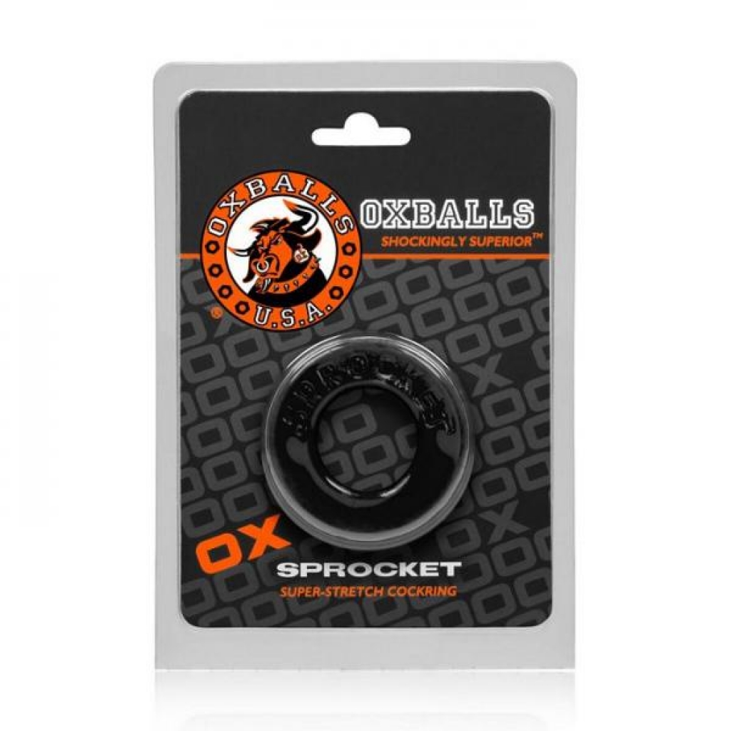 Sprocket Cock Ring - Black