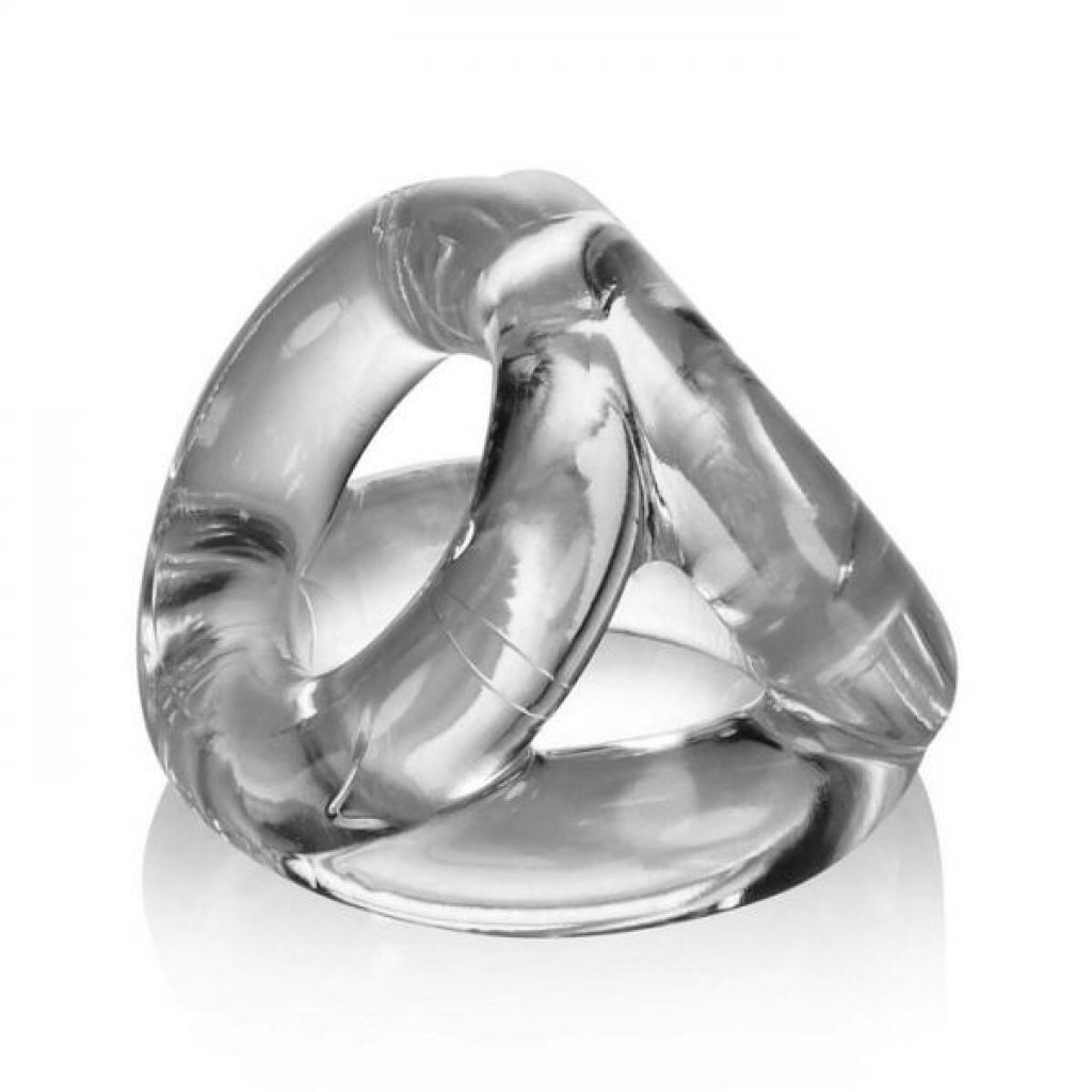 Oxballs Atomic Jock - Tri-Sport 3 Ring Sling Ring Clear