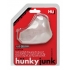 Hunkyjunk Clutch Cock & Ball Sling in Ice Clear