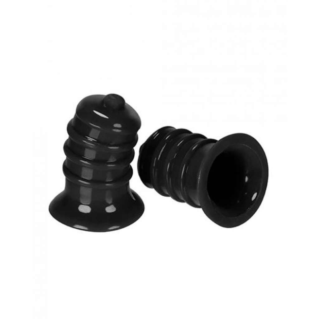 Hunkyjunk Elong Nipsuckers - Black