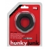 Hunkyjunk Fit Ergo C-Ring - Tar Black - Perfect Fit