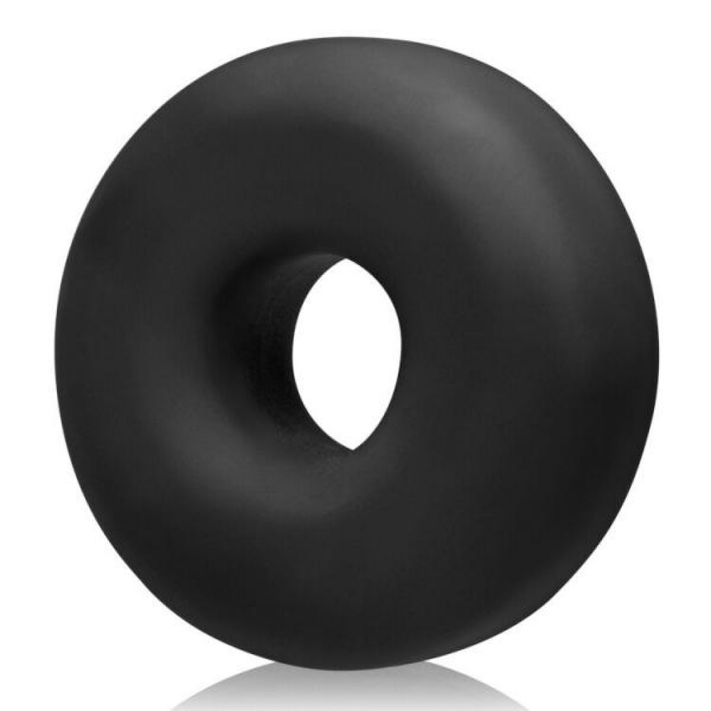 Big Ox Cockring: Enhancing Silicone TPR Blend in Black Ice