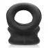 Oxballs Tri Squeeze Cock Sling & Ball Stretcher - Black Ice