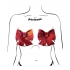 Pastease Red Holographic Bow Fuller Coverage Pasties