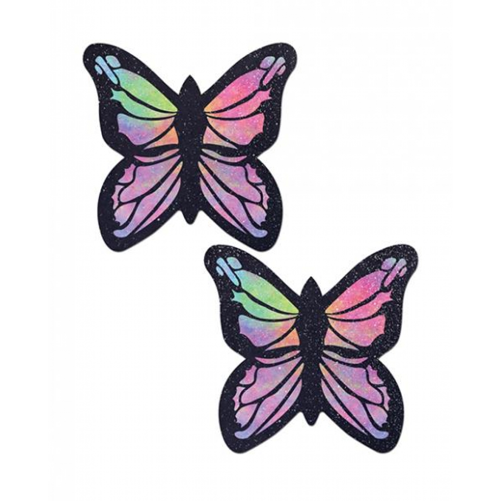 Pastease Butterfly Rainbow Twinkle Fuller Coverage Pasties