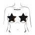 Pastease Black Disco Ball Star Pasties - Fuller Coverage