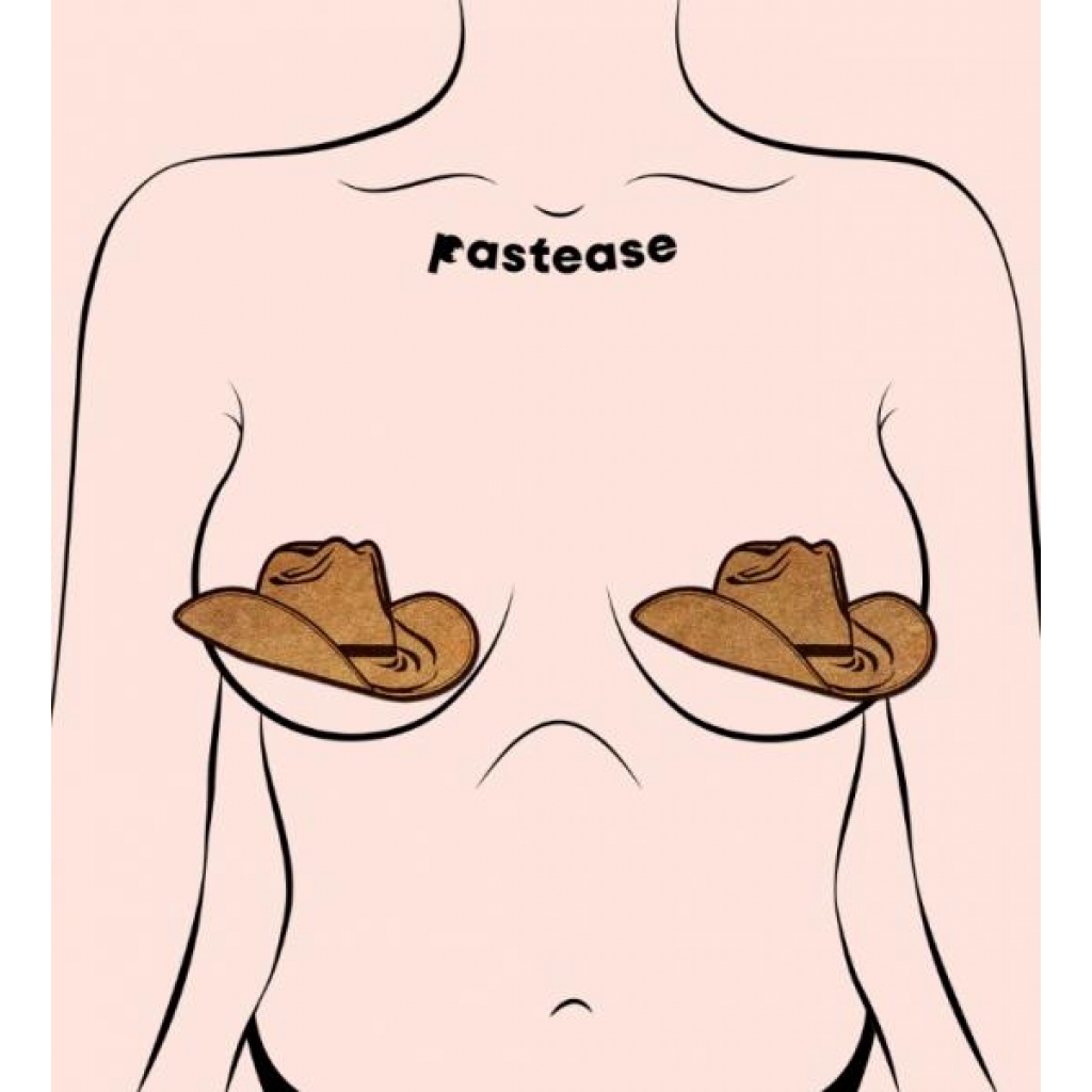 Pastease Cowboy Hat - Nipple Pasties