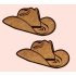 Pastease Cowboy Hat - Nipple Pasties