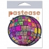 Pastease Shimmering Disco Ball Nipple Covers - Multi-Color