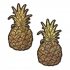 Pastease Glitter Pineapples - Gold Nipple Covers