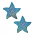 Pastease Twinkling Aqua & Pink Starfish - Multi-Color