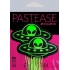 Pastease UFO Alien Tassels - Glow-In-The-Dark Green Pasties