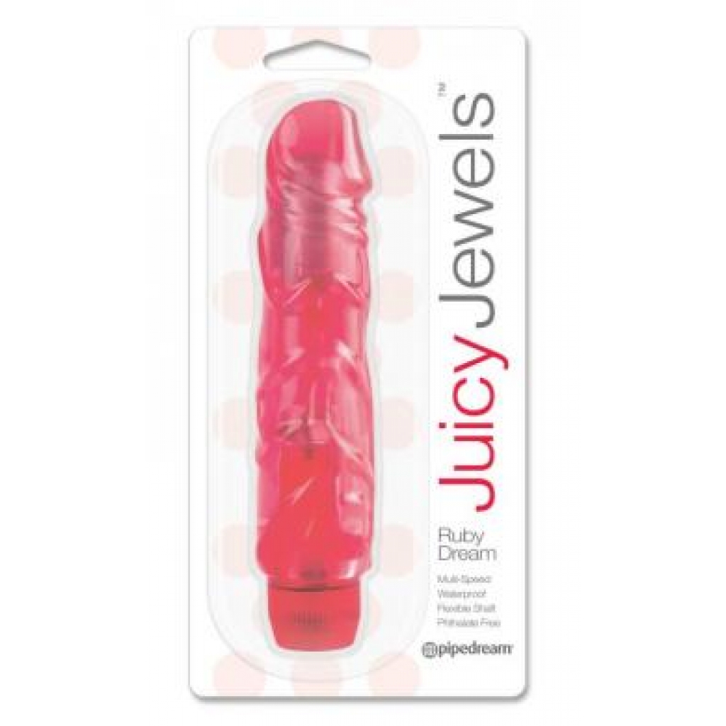 Juicy Jewels Ruby Dream Realistic Vibrator