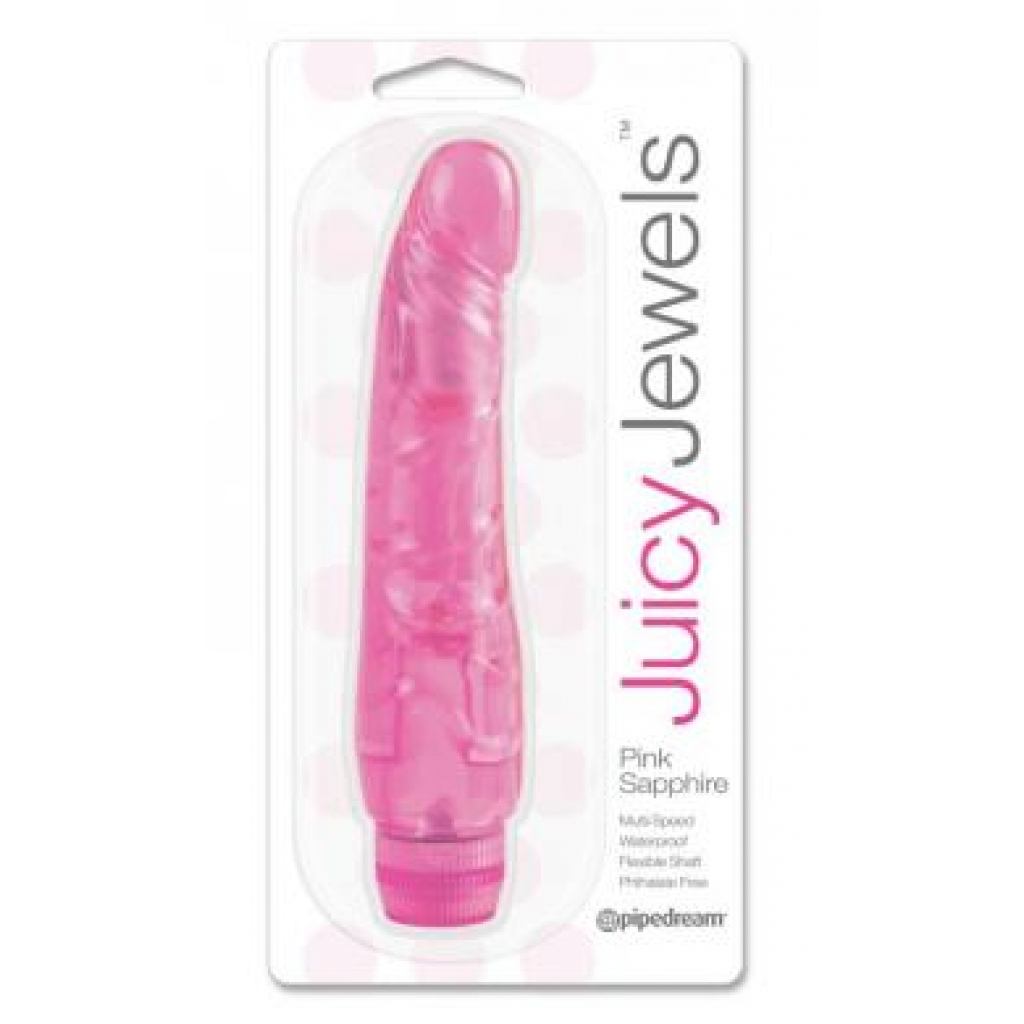 Juicy Jewels Pink Sapphire - Realistic Vibrator